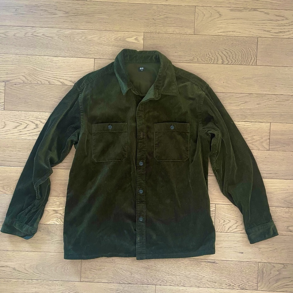 Men’s Uniqlo Corduroy Work Shirt
